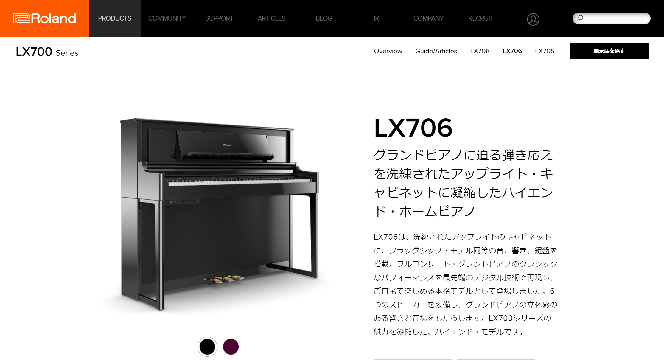 LX706（ローランド）の画像